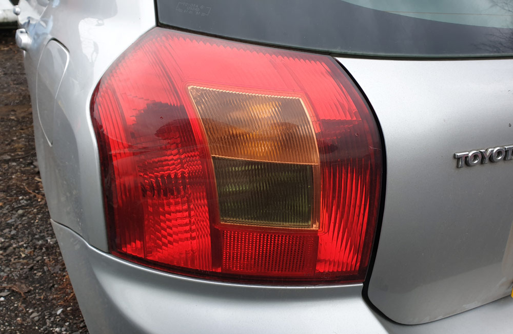 Toyota Corolla T Spirit D4D Rear Tail Light Passengers